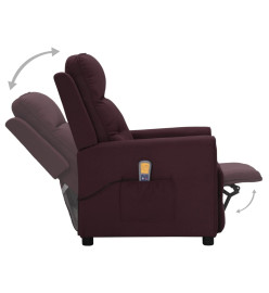 Fauteuil de massage Violet Tissu