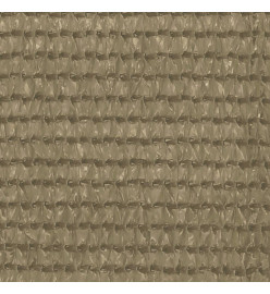 Tapis de tente 250x400 cm Taupe