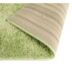 Tapis à poils longs 80 x 150 cm Vert