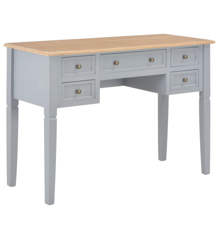 Bureau Gris 109,5 x 45 x 77,5 cm Bois