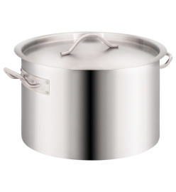 Ensemble de 2 casseroles à bouillon 44/24 L Inox