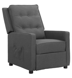 Fauteuil Gris clair Tissu