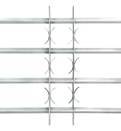 Grille réglable de sécurité de fenêtres et 4 barres 1000-1500mm