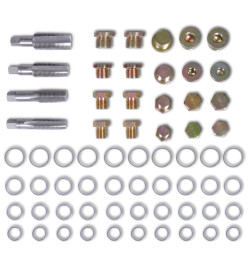 Kit de réparation de bouchon de vidange d'huile 64 pcs