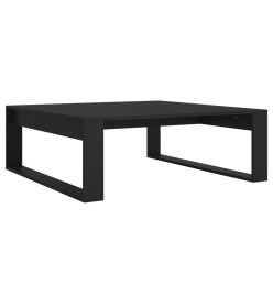 Table basse Noir 100x100x35 cm Aggloméré
