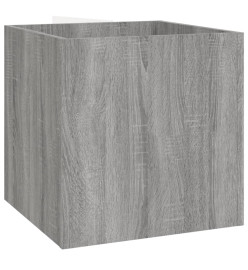 Ensemble de meubles de couloir Sonoma gris Bois d'ingénierie