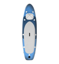 Ensemble de planche SUP gonflable Bleu 360x81x10 cm