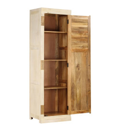 Garde-robe bois de manguier massif 60x50x200 cm