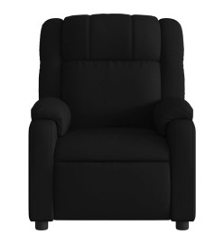 Fauteuil inclinable Noir Tissu