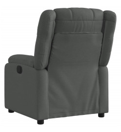 Fauteuil inclinable Gris foncé Tissu