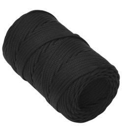 Corde de bateau Noir complet 2 mm 50 m Polypropylène