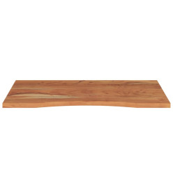 Dessus de bureau 90x60x2,5cm rectangulaire bois massif d'acacia