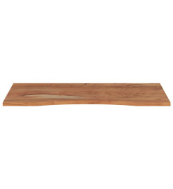 Dessus de bureau 110x60x2,5 cm rectangulaire bois massif acacia