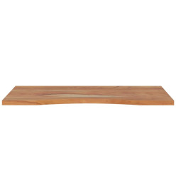 Dessus de bureau 100x50x2,5 cm rectangulaire bois massif acacia