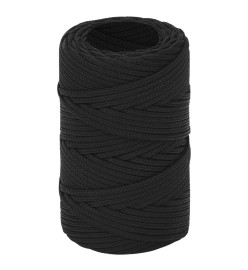 Corde de bateau Noir complet 2 mm 250 m Polypropylène