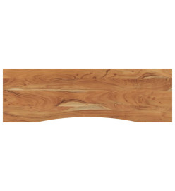 Dessus de bureau 160x50x2,5 cm rectangulaire bois massif acacia