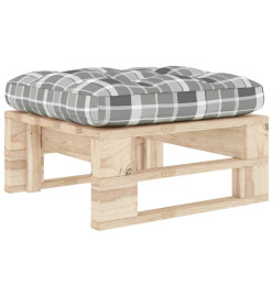 Pouf palette de jardin bois de pin imprégné