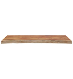 Dessus de table 110x40x2,5 cm rectangulaire bois massif acacia