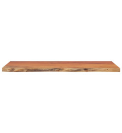 Dessus de table 80x40x2,5 cm rectangulaire bois massif acacia