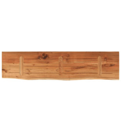 Dessus de table 160x40x2,5 cm rectangulaire bois massif acacia