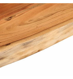 Dessus de table 160x40x2,5 cm rectangulaire bois massif acacia