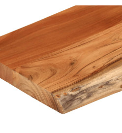 Dessus de table 160x40x2,5 cm rectangulaire bois massif acacia