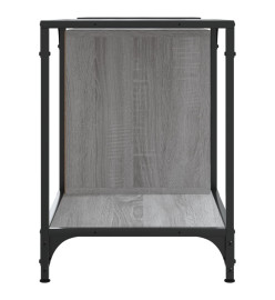 Meuble TV sonoma gris 153x37x50 cm bois d'ingénierie