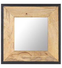 Miroir 50x50 cm Bois de manguier massif