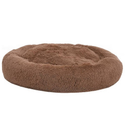 Coussin lavable pour chiens/chats Marron 70x70x15 cm Peluche