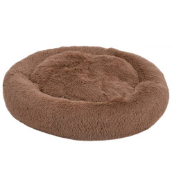 Coussin lavable pour chiens/chats Marron 70x70x15 cm Peluche