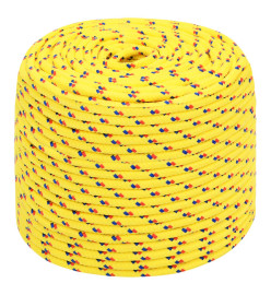 Corde de bateau Jaune 10 mm 250 m Polypropylène