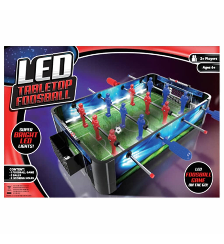 Tender Toys Babyfoot avec lumières LED 48,5x30x8,5 cm