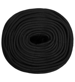 Corde de bateau Noir complet 8 mm 250 m polypropylène