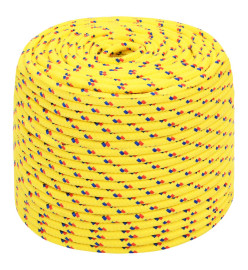 Corde de bateau Jaune 6 mm 500 m Polypropylène