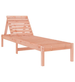 Chaise longue 199,5x60x74 cm bois massif de douglas