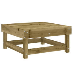 Salon de jardin 3 pcs bois de pin imprégné