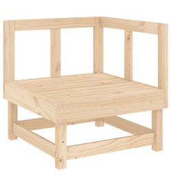 Salon de jardin 7 pcs Bois de pin massif