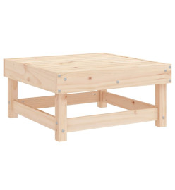 Salon de jardin 7 pcs Bois de pin massif