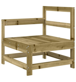Canapés d'angle de jardin 2 pcs bois de pin imprégné