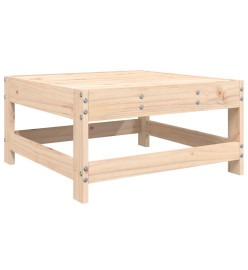 Repose-pied de jardin bois de pin massif