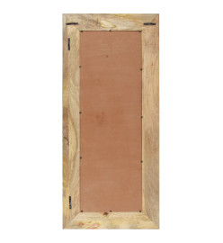 Miroir 110x50 cm Bois de manguier massif