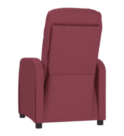 Fauteuil inclinable Rouge bordeaux Tissu