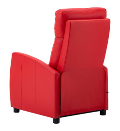 Fauteuil de massage Rouge Similicuir