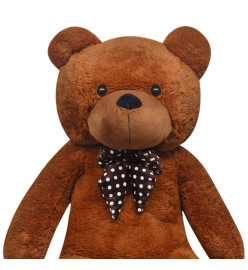 Ourson en peluche XXL Marron 160 cm