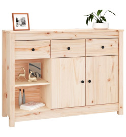 Buffet 100x35x74 cm Bois massif de pin