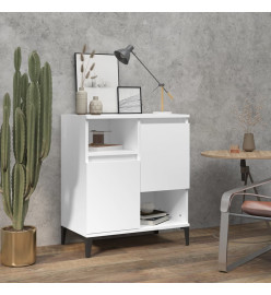 Buffet Blanc 60x35x70 cm Bois d'ingénierie