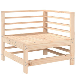 Salon de jardin 5 pcs bois massif de pin