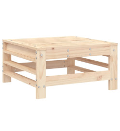 Salon de jardin 7 pcs Bois de pin massif