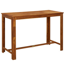 Ensemble de bar de jardin 7 pcs bois d'acacia solide
