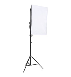 Kit de studio photo avec éclairage toile de fond et réflecteur